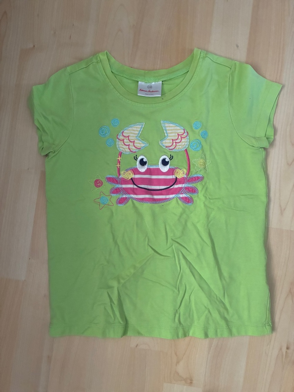 Green Crab Graphic Tee for Kids -Hanna Anderson